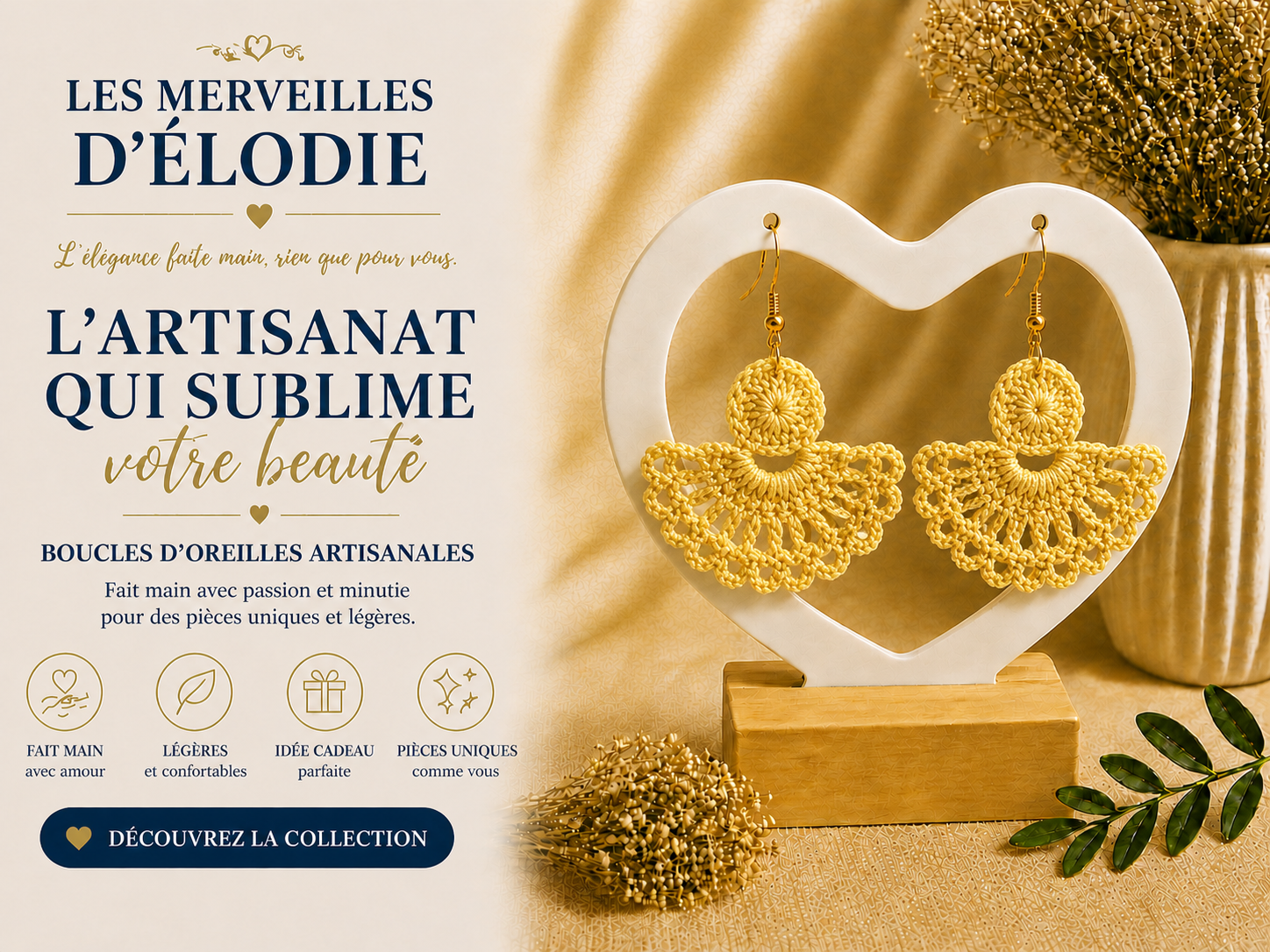 Boucle d'oreille en acier inoxydable