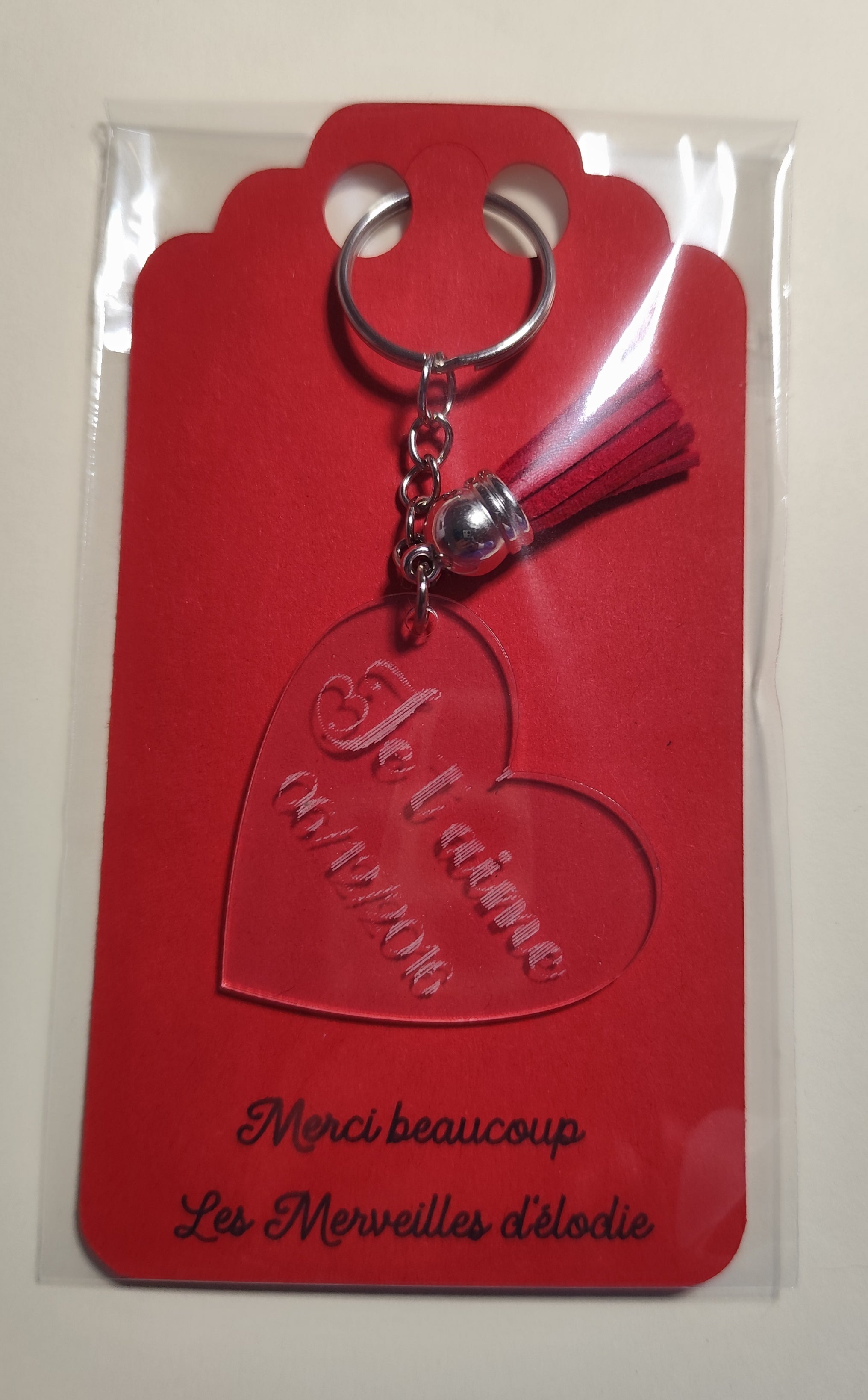 ✨ Porte-clés gravé personnalisé ✨